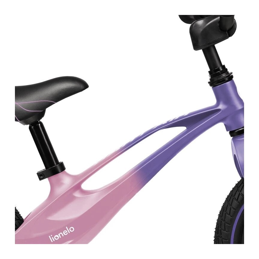 Lionelo - Loopfiets BART AIR paars/roze