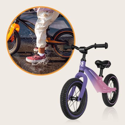 Lionelo - Loopfiets BART AIR paars/roze