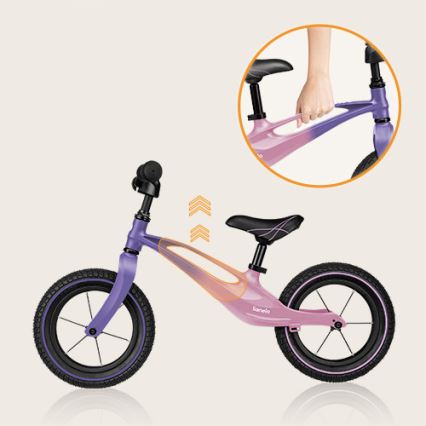 Lionelo - Loopfiets BART AIR paars/roze