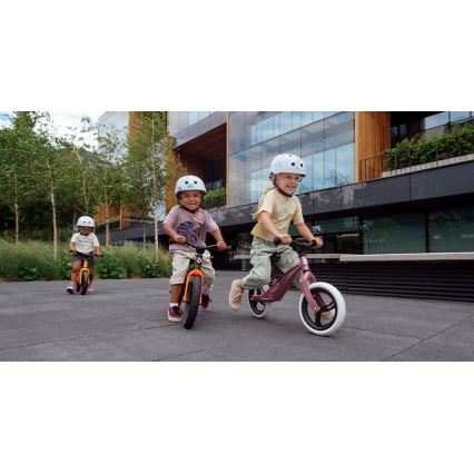Lionelo - Loopfiets BART AIR zwart/oranje