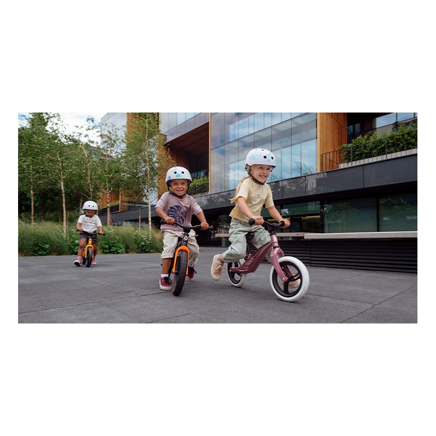 Lionelo - Loopfiets BART AIR zwart/oranje