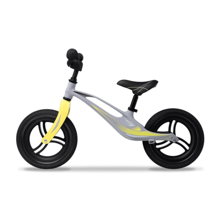 Lionelo - Loopfiets BART TOUR grijs/geel