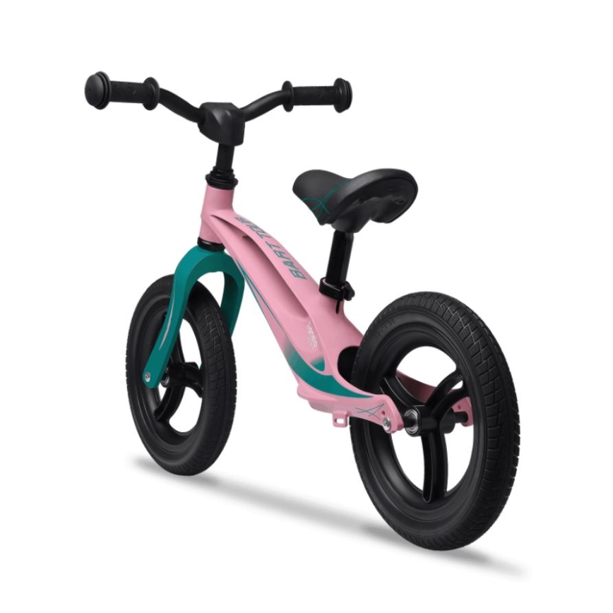 Lionelo - Loopfiets BART TOUR roze/groen