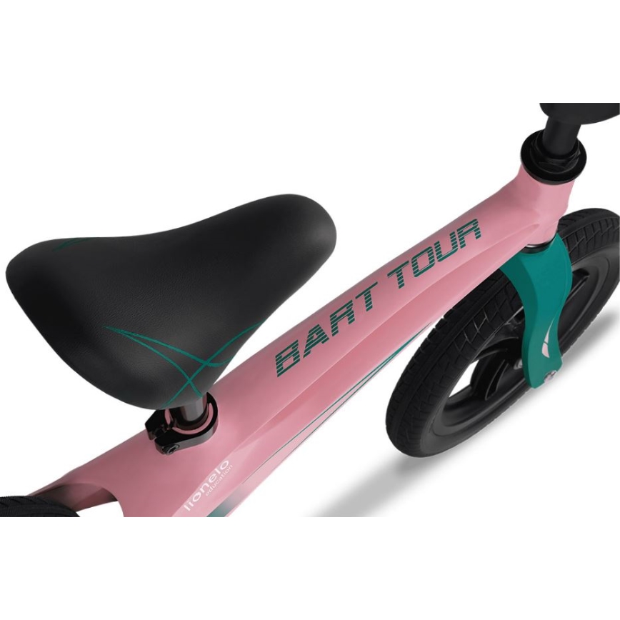 Lionelo - Loopfiets BART TOUR roze/groen