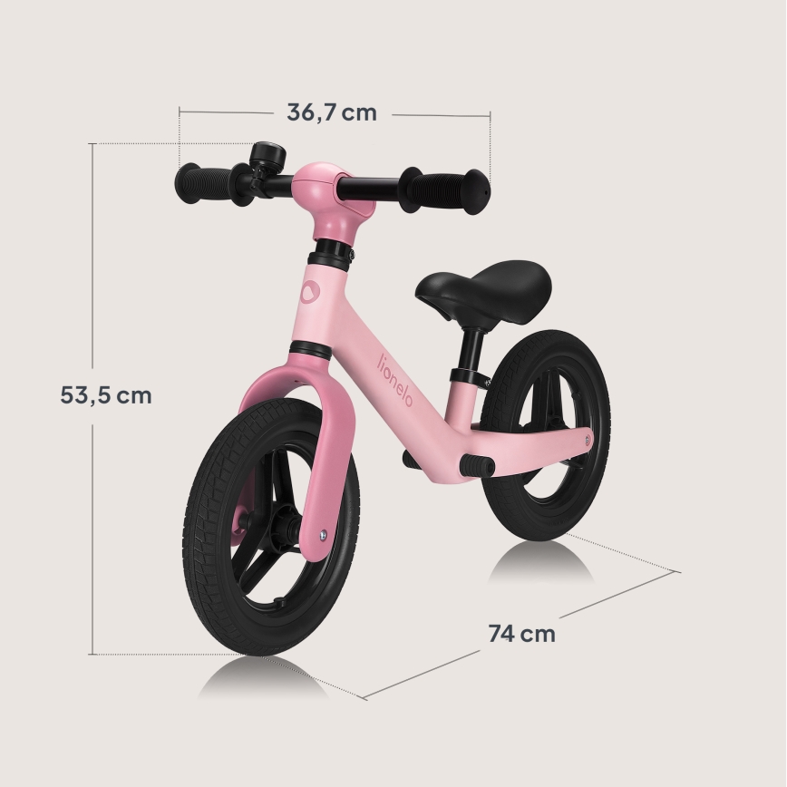 Lionelo - Loopfiets TONI Pink Rose
