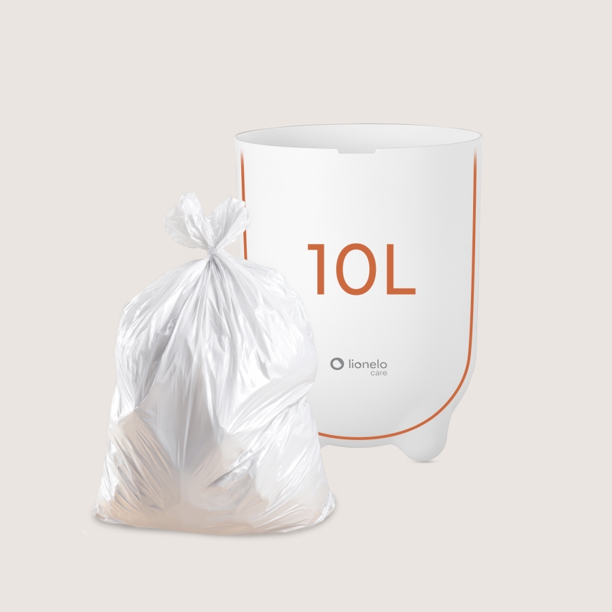 Lionelo - Luieremmer PUREBIN 10 l Wit