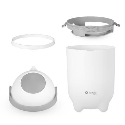 Lionelo - Luieremmer PUREBIN 10 l Wit