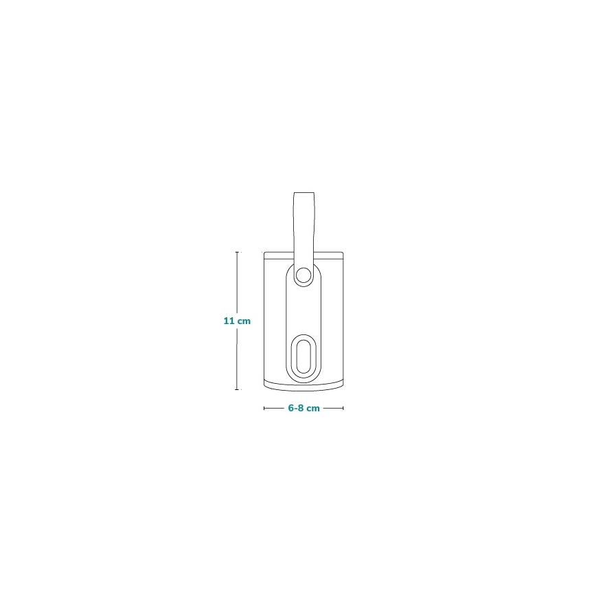Lionelo - Oplaadbare flessenverwarmer THERMUP GO 18W/5V Babyroze