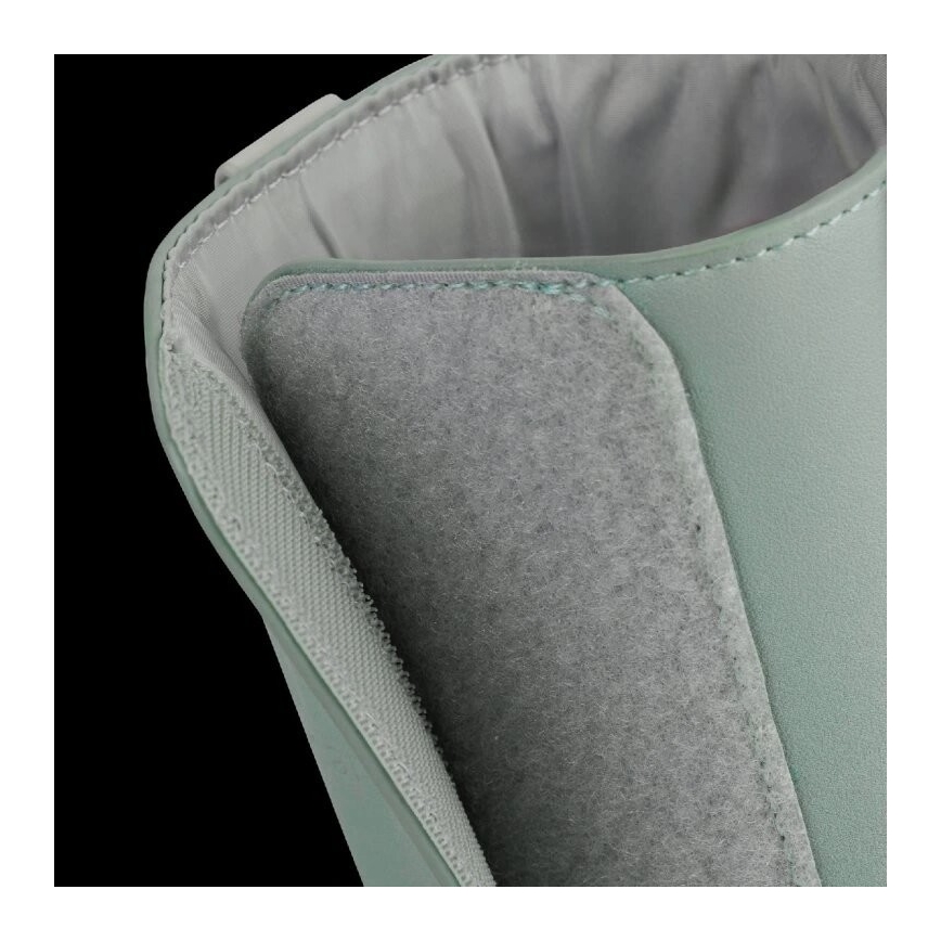 Lionelo - Oplaadbare flessenverwarmer THERMUP GO EVO 18W/5V groen/wit