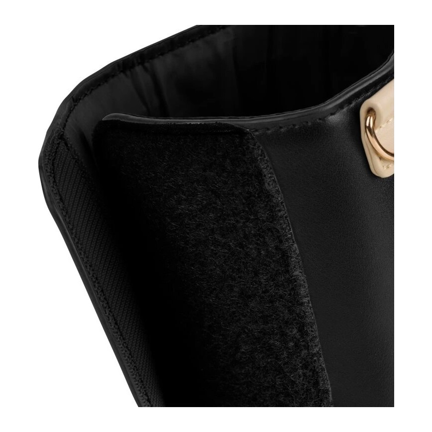 Lionelo - Oplaadbare flessenverwarmer THERMUP GO EVO 18W/5V zwart/beige