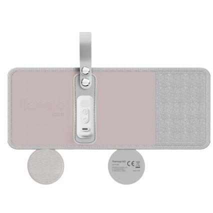 Lionelo - Oplaadbare flessenwarmer THERMUP GO 18W/5V Babyroze