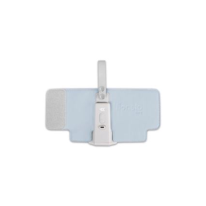 Lionelo - Oplaadbare flesverwarmer THERMUP GO PLUS 10W/5V blauw/grijs