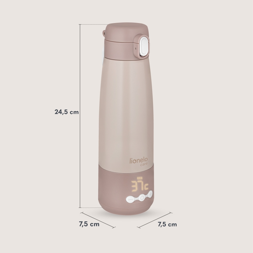Lionelo - Oplaadbare melkverwarmer THERMUP 55W/5V