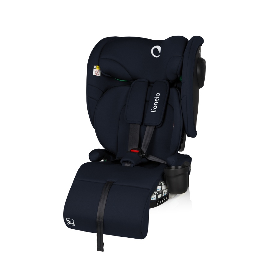 Lionelo - Opvouwbare autostoel NELLY i-Size 76-150 cm navyblauw