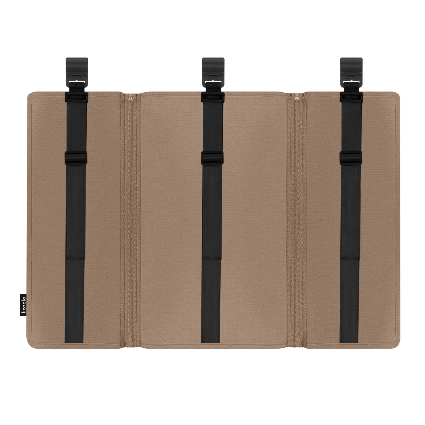 Lionelo - Organizer voor babybed 3-in-1 SIDEPOCKET Beige