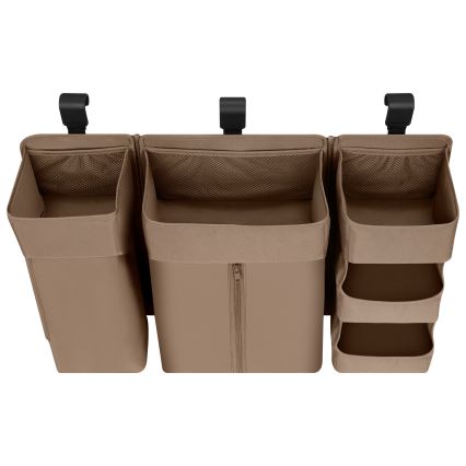 Lionelo - Organizer voor babybed 3-in-1 SIDEPOCKET Beige