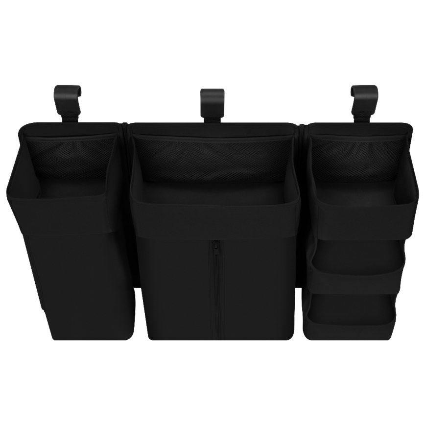 Lionelo - Organizer voor babybed 3-in-1 SIDEPOCKET Zwart
