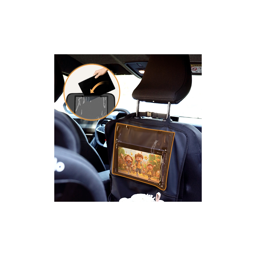 Lionelo - Organizer voor in de auto SEAT ORGANIZER Grijs