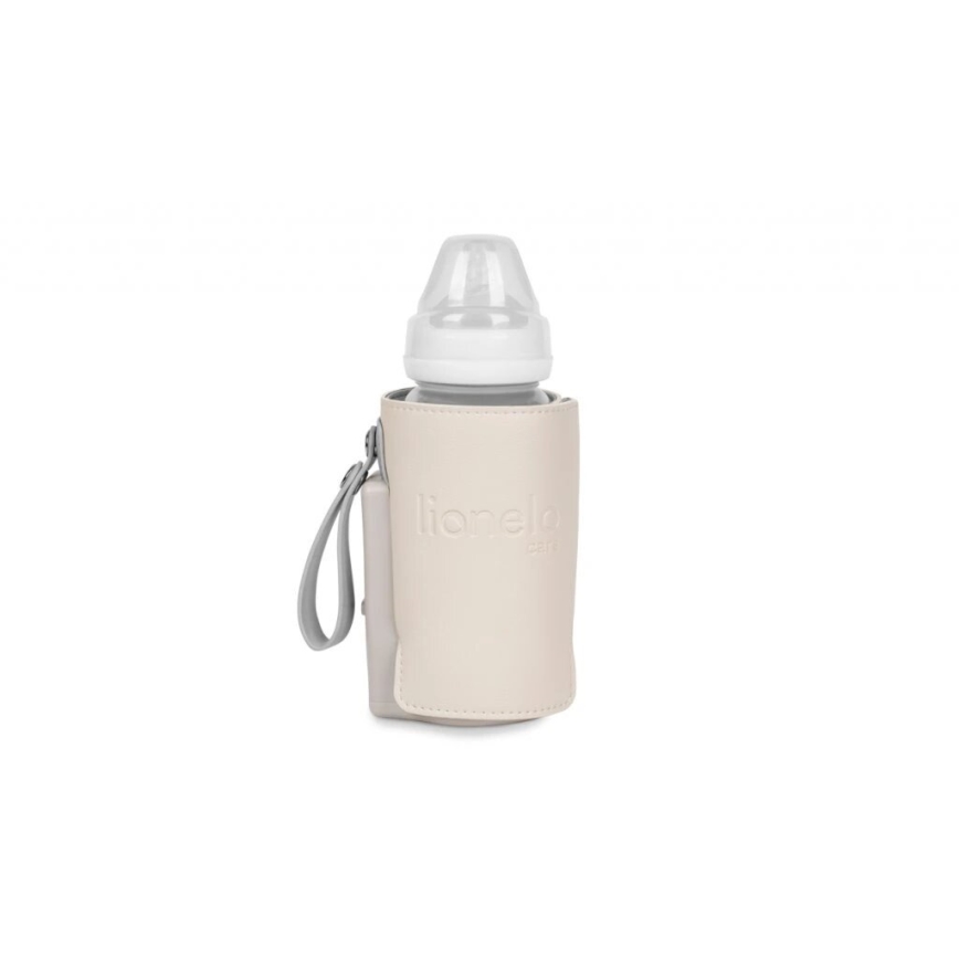Lionelo - Rechargeable bottle warmer THERMUP GO PLUS 10W/5V beige