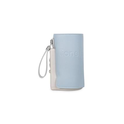 Lionelo - Rechargeable bottle warmer THERMUP GO PLUS 10W/5V blauw/grijs