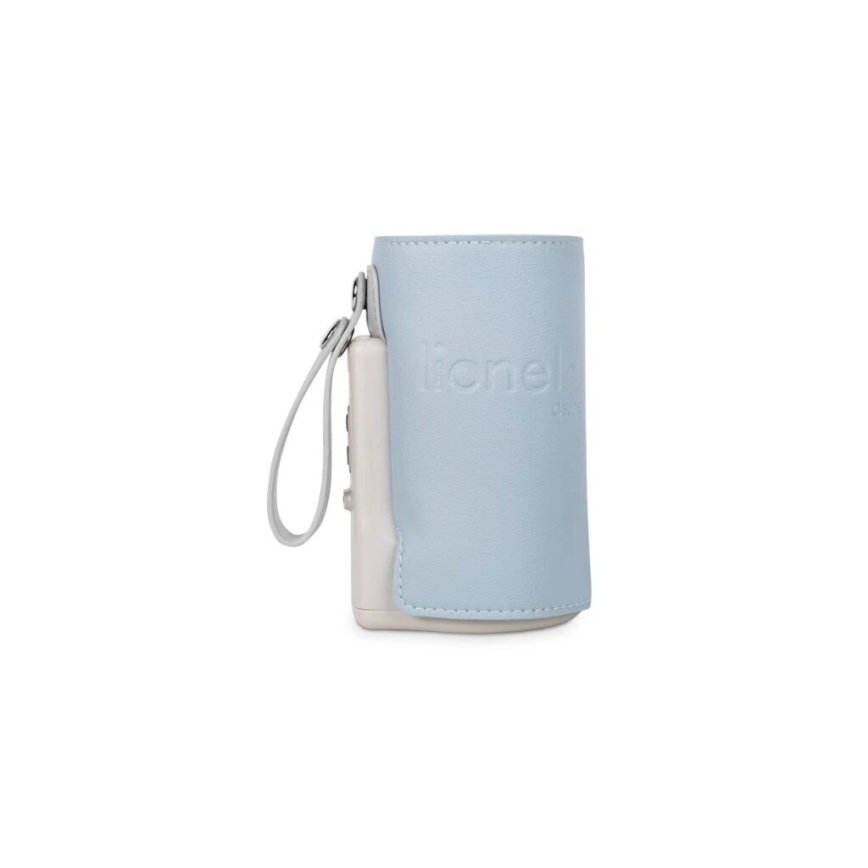 Lionelo - Rechargeable bottle warmer THERMUP GO PLUS 10W/5V blauw/grijs