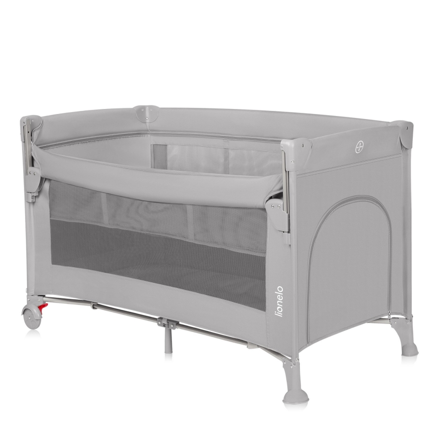Lionelo - Reisbed 3-in-1 ELLEN Betongrijs
