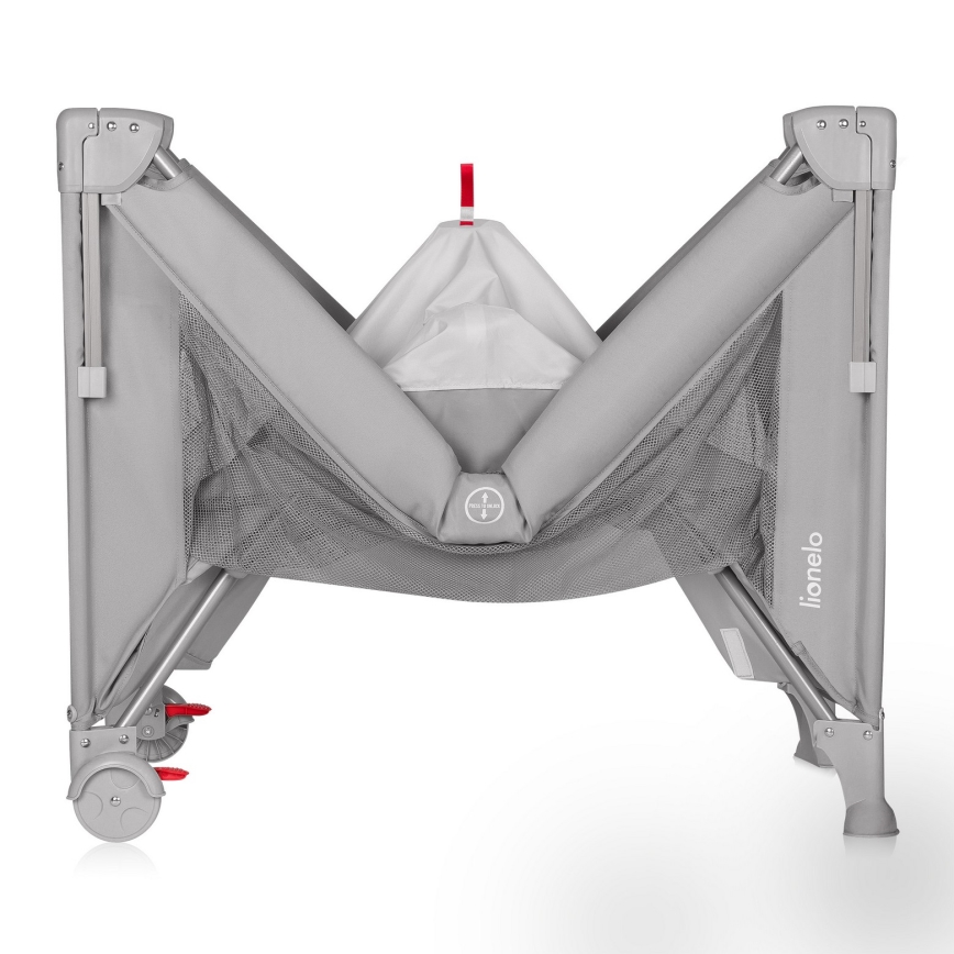 Lionelo - Reisbed 3-in-1 ELLEN Betongrijs