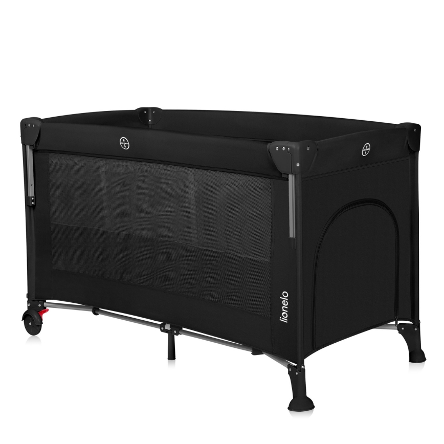 Lionelo - Reisbed 3-in-1 ELLEN Black Carbon