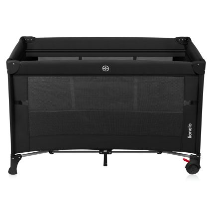 Lionelo - Reisbed 3-in-1 ELLEN Black Carbon