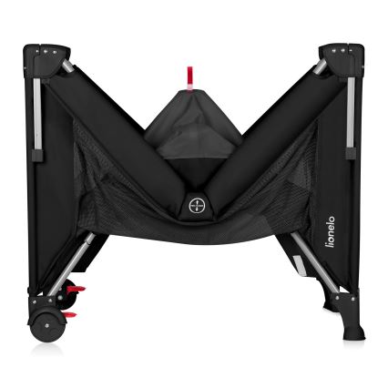 Lionelo - Reisbed 3-in-1 ELLEN Black Carbon