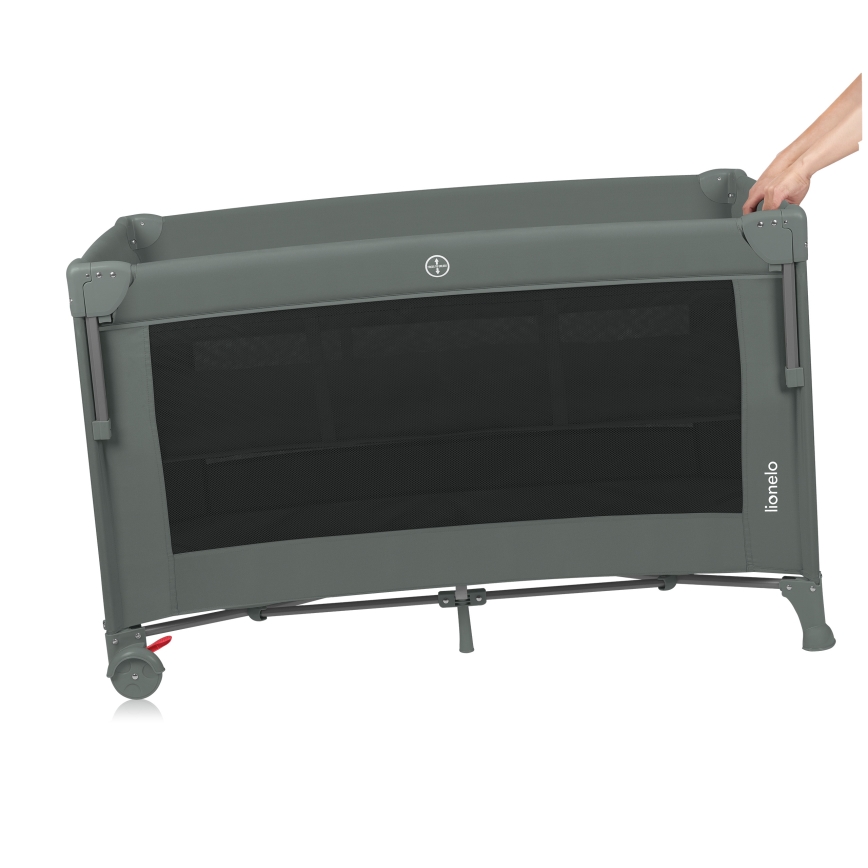 Lionelo - Reisbed 3-in-1 ELLEN Groene Salie