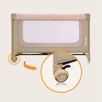 Lionelo - Reisbed JASMIN EASY FOLD Beige Sand