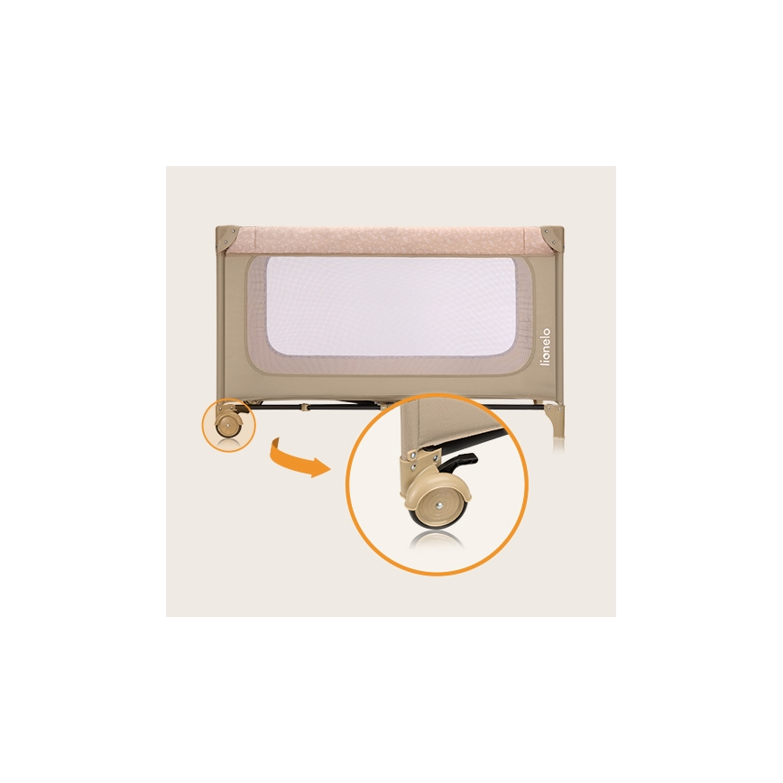 Lionelo - Reisbed JASMIN EASY FOLD Beige zand