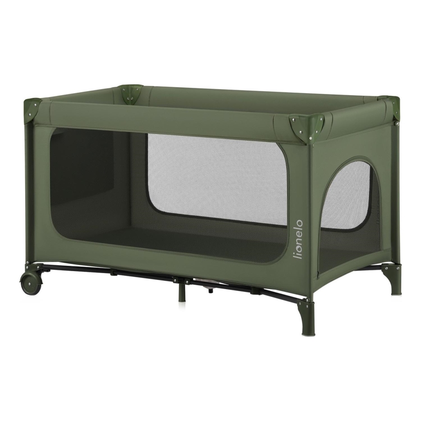 Lionelo - Reisbed JASMIN EASY FOLD Groen Olijf