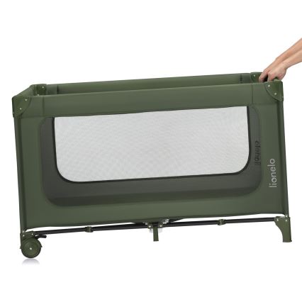 Lionelo - Reisbed JASMIN EASY FOLD Groen Olijf