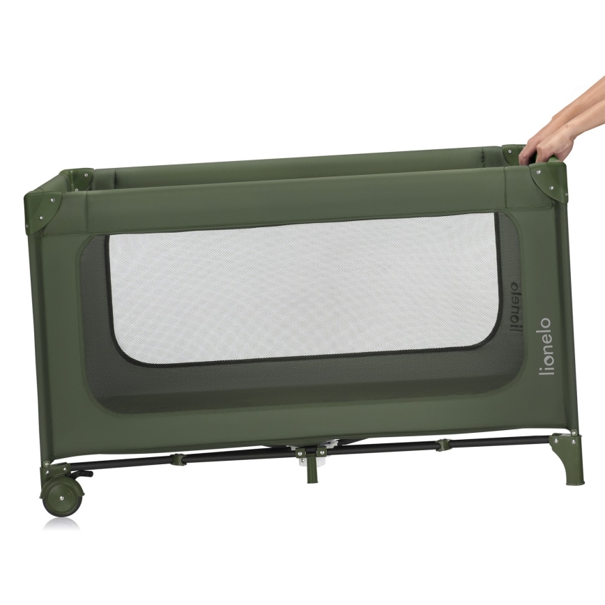 Lionelo - Reisbed JASMIN EASY FOLD Groen Olijf