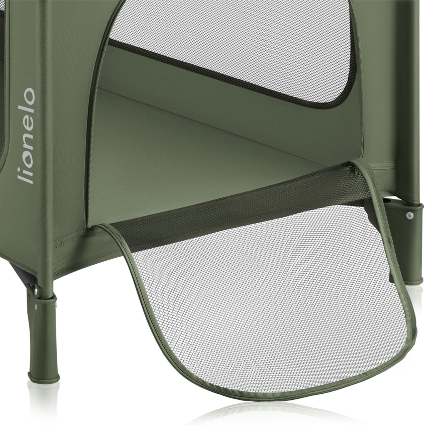 Lionelo - Reisbed JASMIN EASY FOLD Groen Olijf