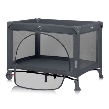 Lionelo - Reisbed LAURA Betongrijs