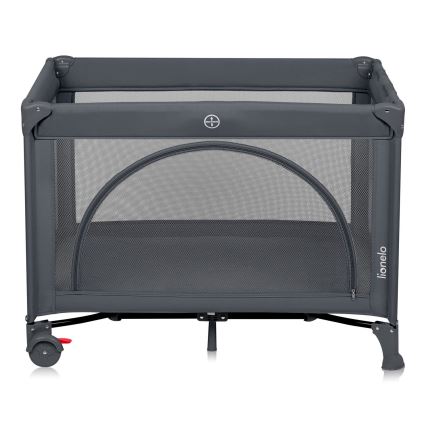 Lionelo - Reisbed LAURA Betongrijs