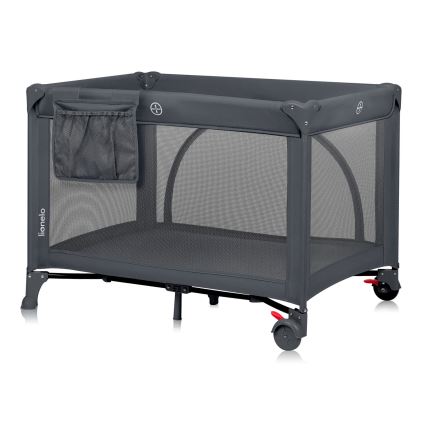 Lionelo - Reisbed LAURA Betongrijs