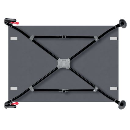 Lionelo - Reisbed LAURA Betongrijs