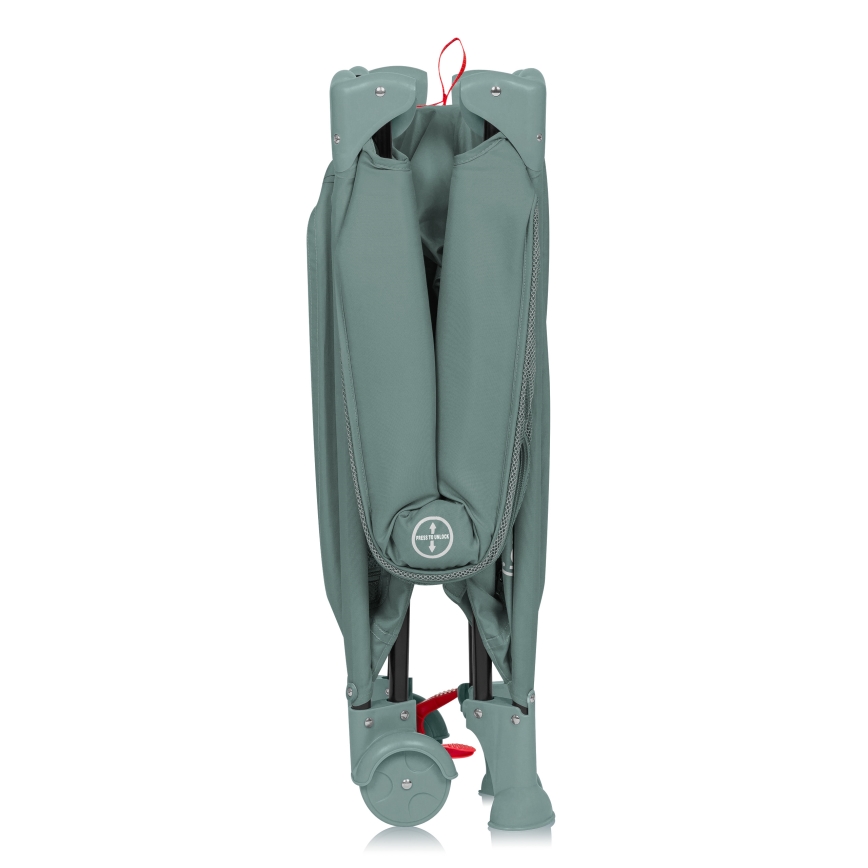 Lionelo - Reisbed LAURA Saliegroen