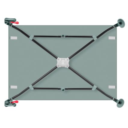 Lionelo - Reisbed LAURA Saliegroen