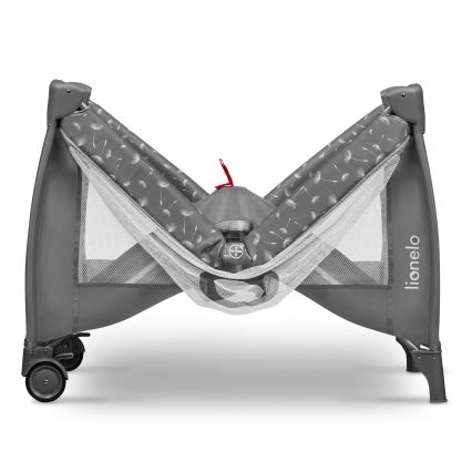 Lionelo - Reisbed STEFI PLUS Grijs/Wit