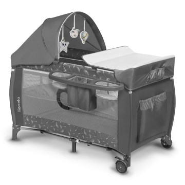 Lionelo - Reisbed SVEN PLUS grijs