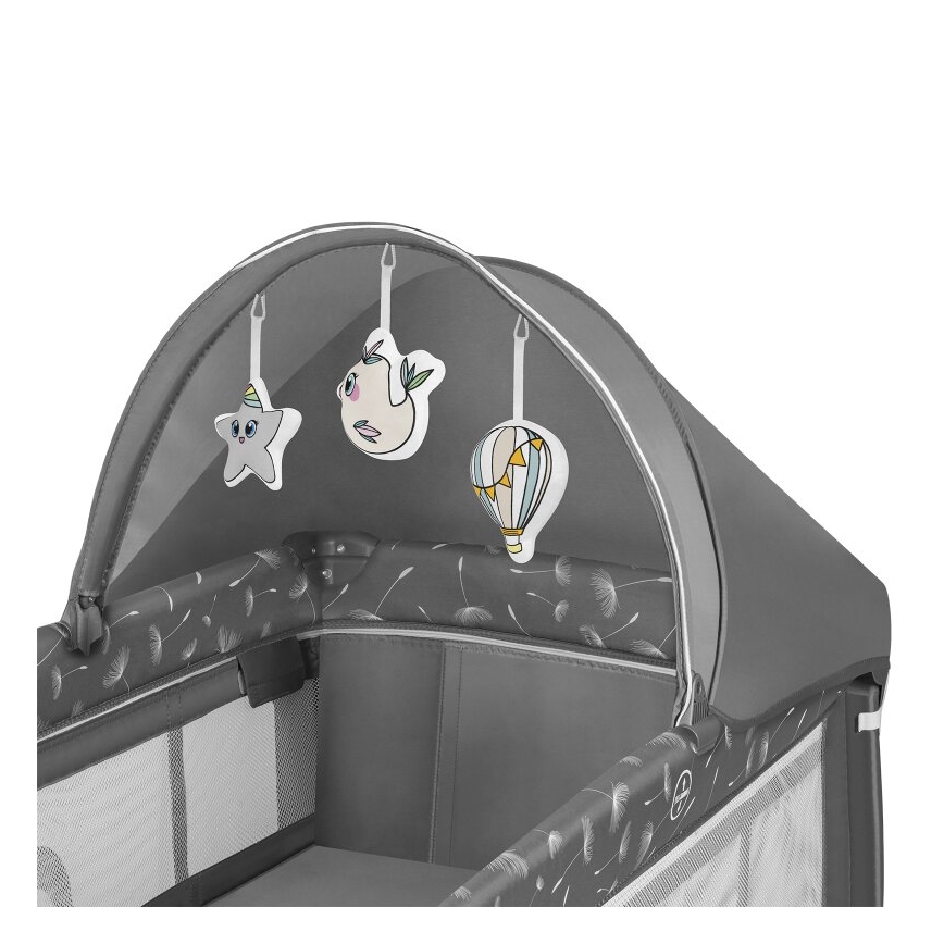 Lionelo - Reisbed SVEN PLUS grijs