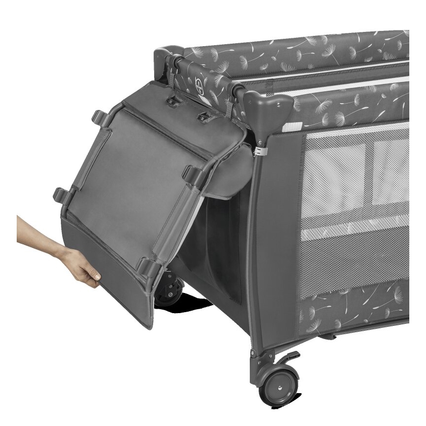 Lionelo - Reisbed SVEN PLUS grijs