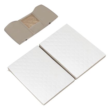 Lionelo - Reisbedje 3-in-1 ALICE Beige/Olijf