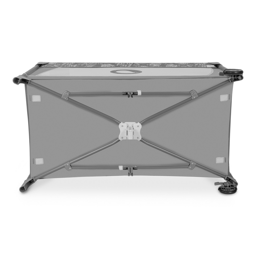 Lionelo - Reisbedje FLOWER Grey Stone