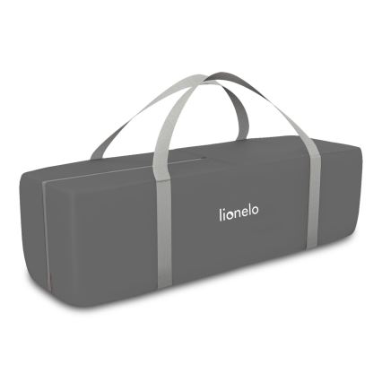 Lionelo - Reisbedje FLOWER Grijs Scandi